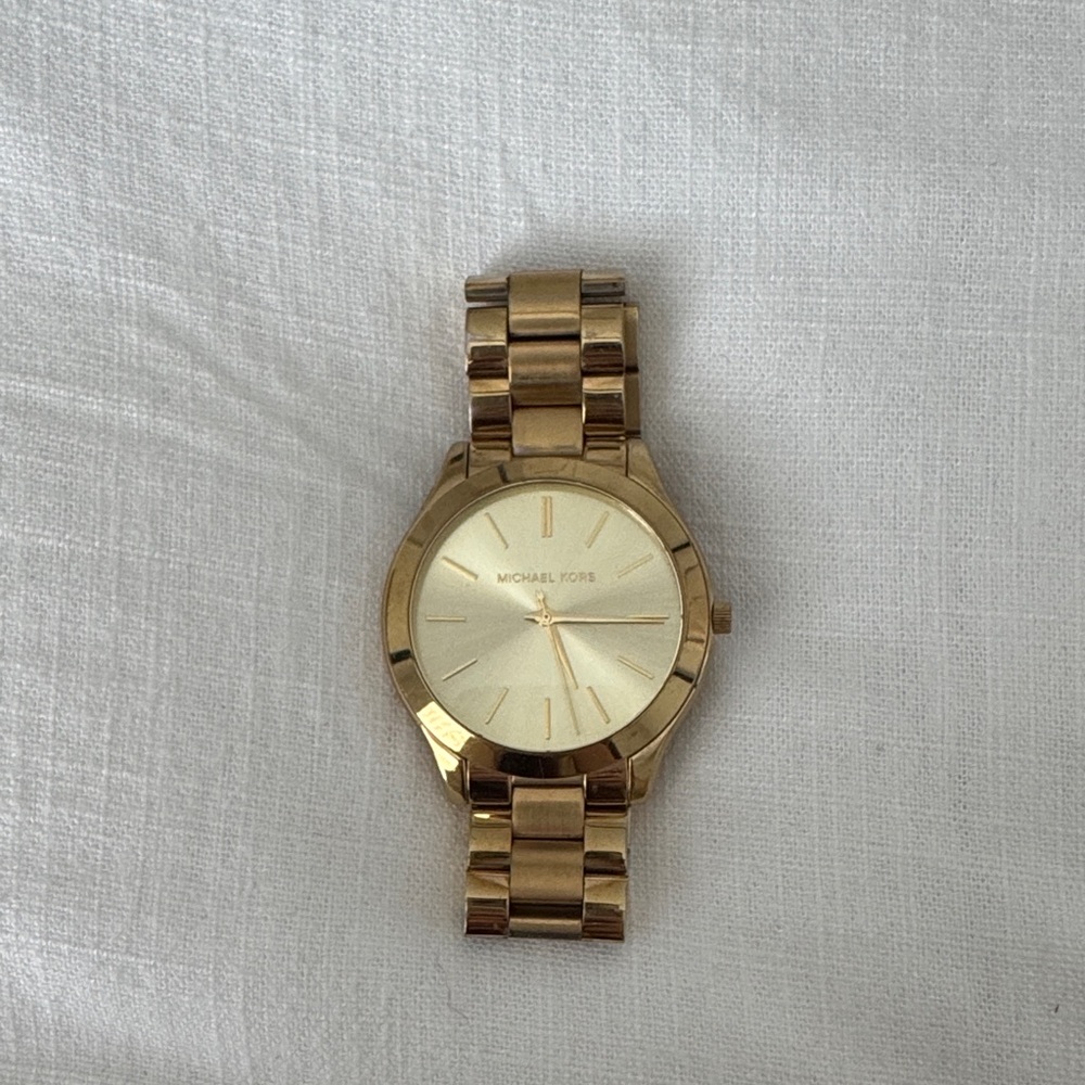 Michael Kors Women Gold-Tone Watch
